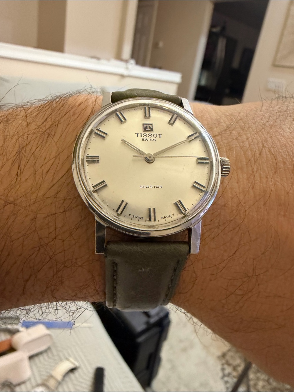Vintage 1970 Tissot Seastar Cal. 781-1 Manual-Wind Men's Watch 34mm – Swiss Made